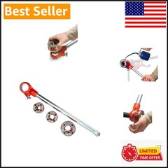 Exposed Ratchet Threader Set &ndash; 150 Ft-lb Torque for Precision Bolt Threading