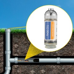 VEVOR Sonde Transmitter Sonde Locator 512hz Pipe Locator 25&prime; Depth Sewer Locator