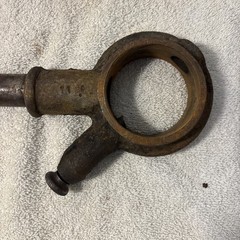 Toledo # 11 Ratcheting Pipe Threader with Handle and 5 Die Left Hand Thread