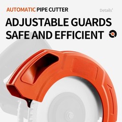 110V Electric Automatic Pipe Cutting Machine Precise Fast Pipeline Cutter for 40