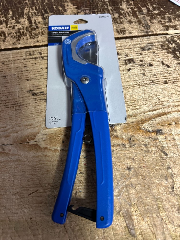 🛠️ KOBALT 1-1/4&Prime; Poly Tube Cutter #2146972