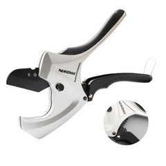 PROWIN Ratcheting PVC Pipe Cutter, 2-1/2&Prime; Capacity with SK5