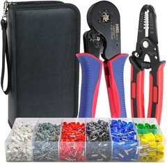 HKS Hexagonal Self-Adjusting Crimper for End-Sleeve Terminals AWG 23-7 Tool