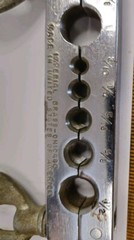 Vintage Imperial Brass Pipe Flaring Tool Pipe Tube Plumbing #195FA 2 Piece USA