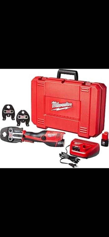 Milwaukee M12 FORCE LOGIC Press Tool Kit with Jaws &ndash; 2473-22