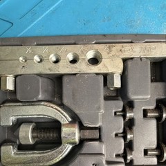 OEM Flaring Tool Kit for 3/16, 1/4, 5/16, 3/8, 1/2 in Pipe Sizes