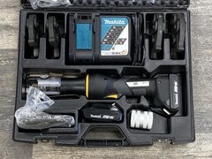 Klauke MAP 219 Mini Battery-Powered Hydraulic Pressing Tool Kit with 7x RLS Jaws
