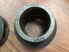 (2-PCS) 2&Prime; Toledo pipe threading die heads 1628757 (VR14)