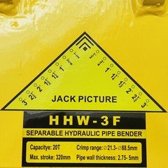 Tripod Split Type Manual Hydraulic Round Pipe Bending Machine with Hand Pump