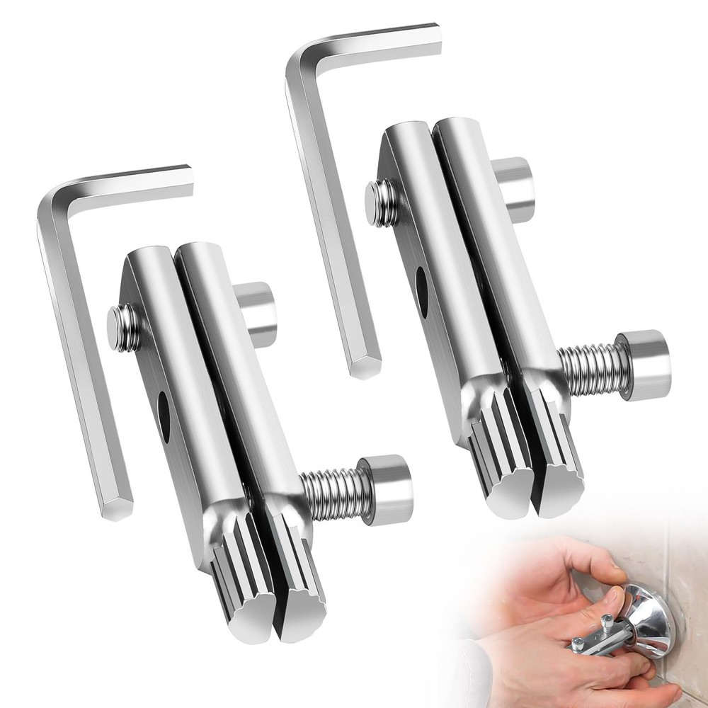 2PCS Broken Pipe Extractor Tool Set 1/2&Prime; 3/4&Prime; Broken Faucet & Screw Remover Kit