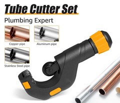 Herramienta cortadora de tubos para tubos de lat&oacute;n aluminio y acero inoxidable