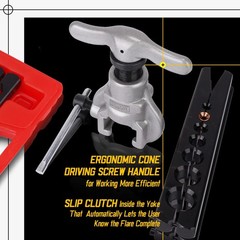 Eccentric Flaring Tool Kit 7 Dies Flare Bar, Sizes (3/16-3/4 inches) 45 Degre&hellip;
