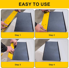 12 Inch Sheet Metal Bending Tool, Duct Bender Hand Folding Tool for HVAC, Bar Fo