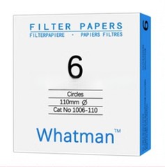 100pc/pk No. 6 qualitative filter paper laboratory 1006-110 pore size 3um