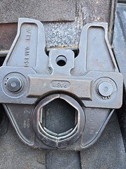 Nibco KSP4 Pair 1 1/2&Prime; 2&Prime; STD Press Jaw &ndash; Used &ndash; Includes Hard Case