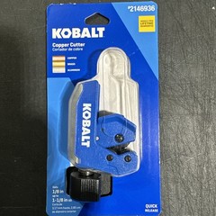Set Of 8 Kobalt Copper Cutter 2146935, 1 2146934 And 1 2146936 Quick Release