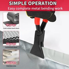 3piece Hand Seamers Sheet Metal Tools Set Straight Jaw 45 And 90 Metal Bending P