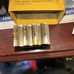 NOS Oster 300 Threading Dies 1/2-3/4&rdquo; NPT