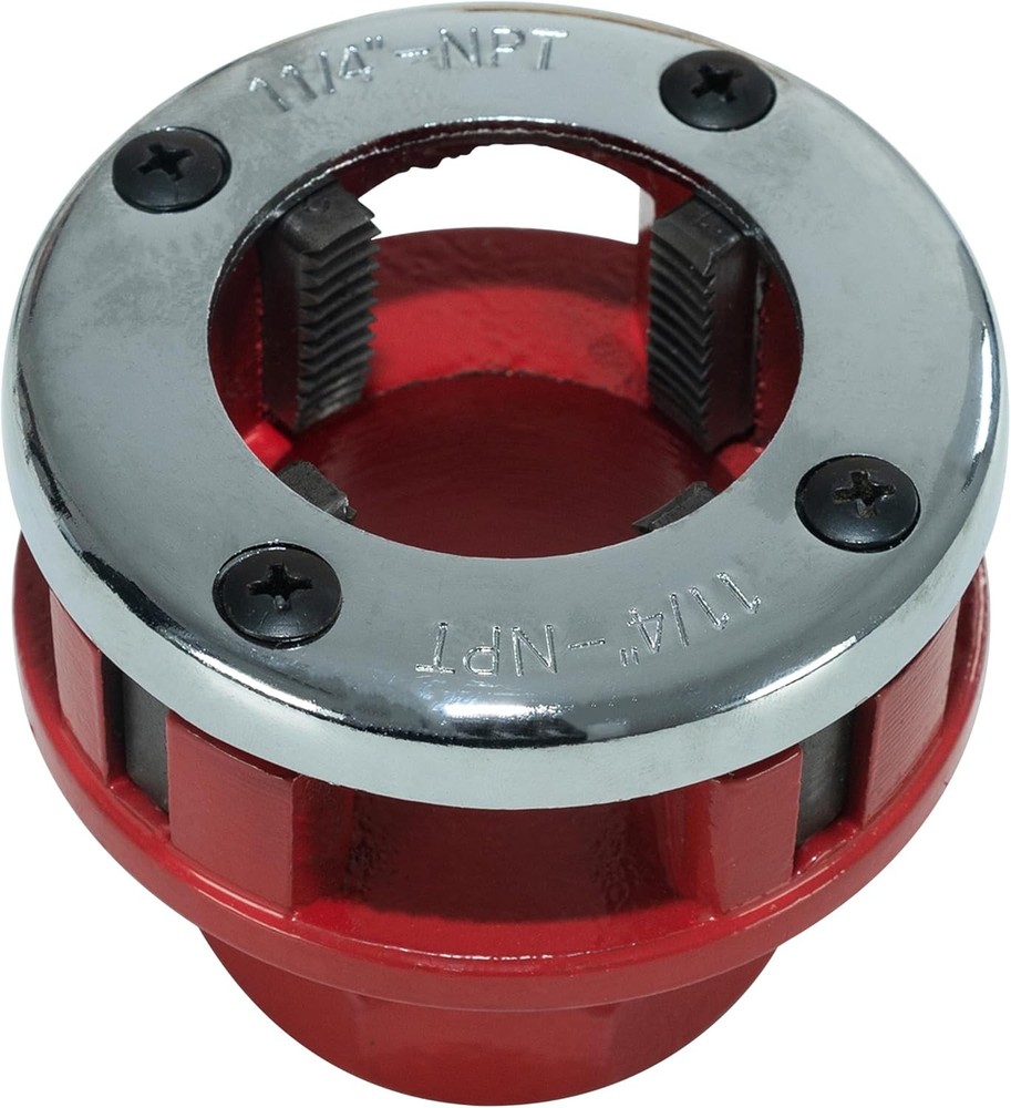 Ratchet Pipe Threader Kit Replacement 1-1/4-inch Dies