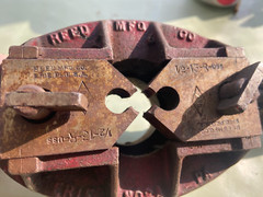 Vintage REED Mfg. Co. Pipe Threader Set No. 2A With Die Set