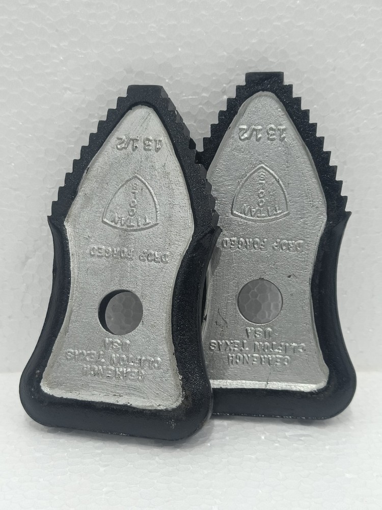 TITAN CHAIN TONGS JAWS SIZE 13-1/2 PART NO C1351 REPLACEMENT JAW PAIR GEARWRENCH