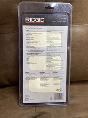 RIDGID RC-1625 Up To 1 5/8&Prime; Ratcheting Plastic Pipe and Tubing Cutter New Sealed