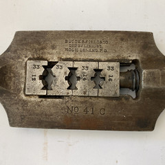 Antique Butterfield & Co No 41C Pipe Bolt Threader Die 12,14,16