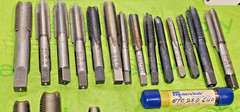 Large Mixed Tap 60+ Lot Heavy Duty Machine Thread Cutting Tools Shop