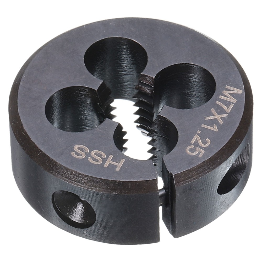 HSS M7 x 1.25 Metric Machine Thread Round Die Right Hand High Speed Steel