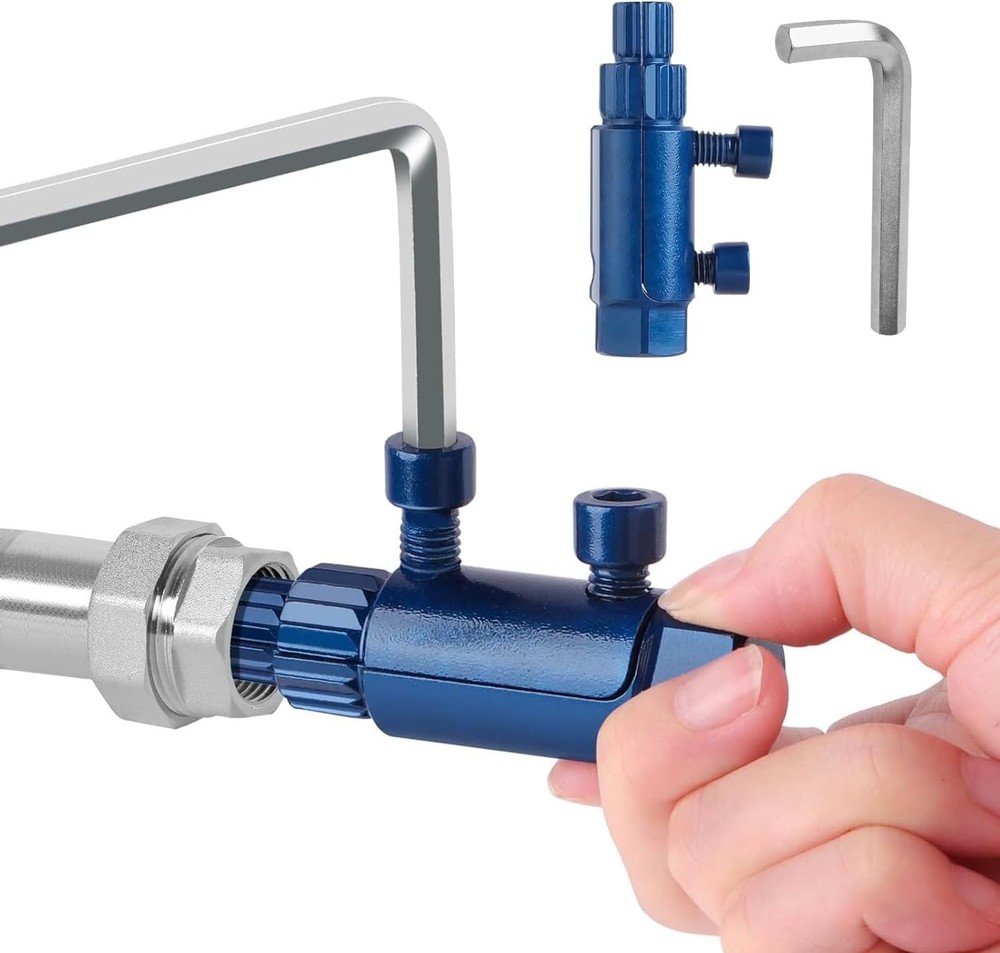 Broken Pipe Extractor Tool, Screw Extractor Set for Pipe Wrench, Faucet Removal