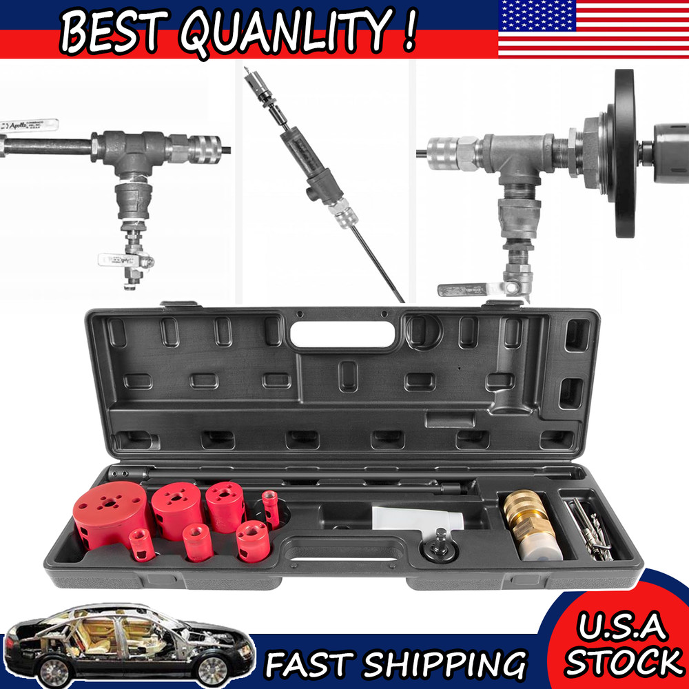 08350 DM3MECH Mechanical Hot Tapping Machine Kit for NPT Hole Saws and Arbor