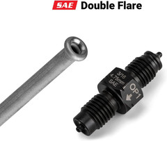3/16 In. Dual Head Flaring Tool, Makes 4.75 Mm ISO/DIN Bubble Flare and 3/16&Prime; SA