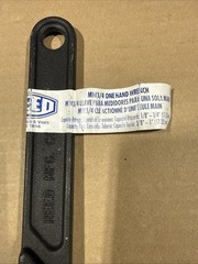 Reed Tool MW3/4 One Hand Wrench 1/8&rdquo; &ndash; 3/4&rdquo; Spring Loaded USA NEW