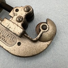General Tools No. 120 Tubing Pipe Cutter W/ Reamer Made In USA