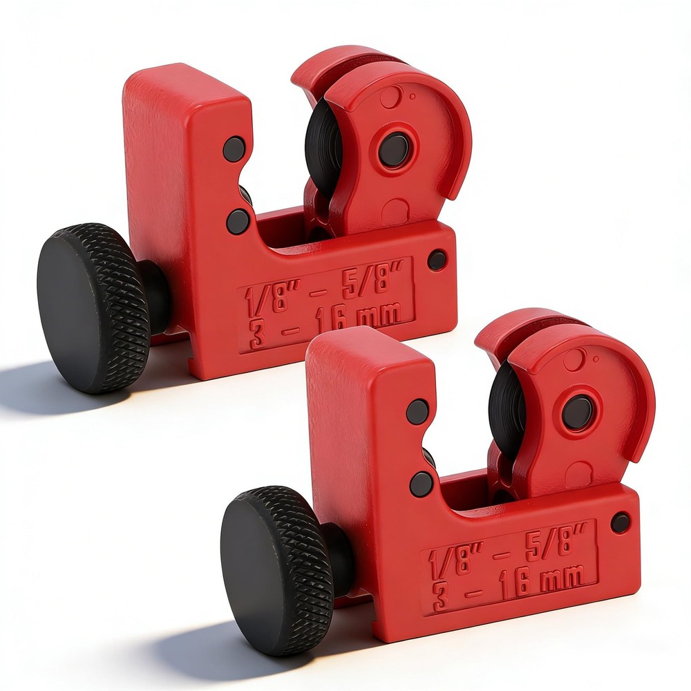 2 Pack Tubing Cutter, 1/8-inch to 5/8-inch Tube Cutter for Copper, Brass, Alu&hellip;