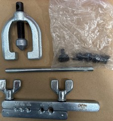 NOS VINTAGE CAL VAN METRIC DOUBLE FLARING TOOL KIT 153 4.75mm To 10mm MADE USA