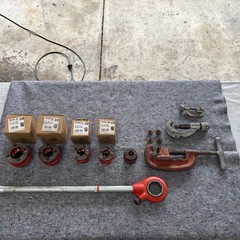 Ridgid 12-R Pipe Threader Die Head Set 12R Threading Dies 1 1/4&rdquo; &ndash; 1/4&rdquo;