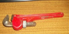 SEARS 8&Prime; Vintage Pipe Wrench Heavy Duty Made in Japan 30856