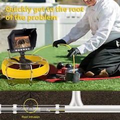 Inspection Video 30M IP68 Waterproof Drain Sewer C2R3