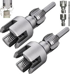 2-Piece Pipe Threading Tool Set &ndash; 1/2&Prime; & 3/4&Prime; Internal & External Threader Dies