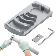 6-in-1 PVC Pipe Deburring Tool for Pipe Burrs in 6 Pipe Sizes from 1-1/4 to 4 in