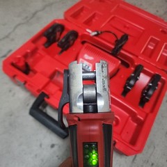 Milwaukee 2473-22 M12 FORCE LOGIC Press Tool Kit with 4 Jaws Used