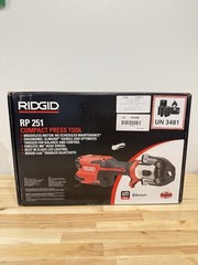 RIDGID RP251 PRESSTOOL KIT W/ 1/2 3/4 1&rdquo;1-1/4 IN JAWS (NEW FACTORY SEALED) NEW