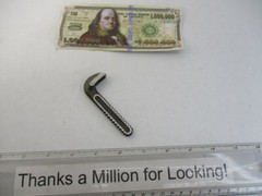 New RIDGID Pipe Wrench Replacement Hook Jaw B26 for a 6&Prime; Wrench 1/8&Prime; &ndash; 3/4&Prime; NOS