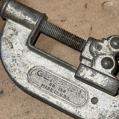 Vintage General Tools USA No. 120 PIPE CUTTER 1&rdquo; Max