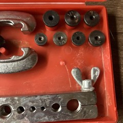 Pittsburgh 9 Pcs Double Flaring Tool Kit Item# 66534 Size 3/16-5/8