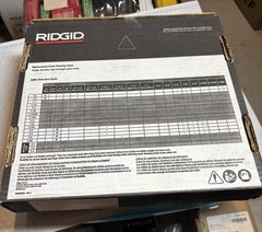 Genuine Ridgid 56787 C-2 IC Cable 5/16&rdquo;x25&rsquo; 8mm X 7.6m Repl Drain Cleaning Cable