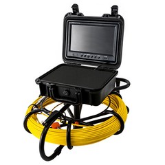 200ft/60m 9&Prime; Monitor Drain Sewer Camera Pipe Inspection Camera HD 1200TVL NEW