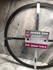 LDR Sewer Rod-Fast Action Sewer Clearing Tools 50 Foot/15.24meters