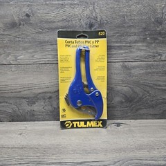 Tulmex 520 Heavy Duty PVC PP Pipe Cutter With Metal Handle 1- 5/8&Prime; (42mm) New